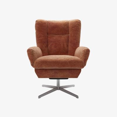 Sofa.com Ellora Swivel Armchair in Pomegranate Bubble Velvet