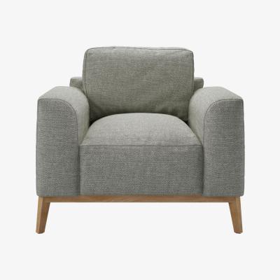 Sofa.com Freddie Armchair in Grey Marl Highland Tweed - sofa.com