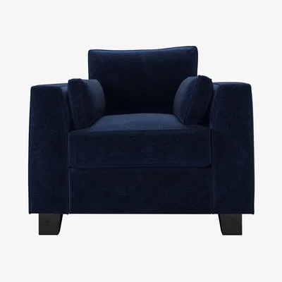 Sofa.com Bowie Armchair in Port Royal Aquaclean Clever Chenille