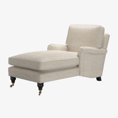Sofa.com Bluebell Chaise Armchair in Jasmine Silky Jacquard Weave