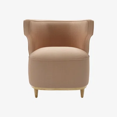 Sofa.com Edie Armchair in Rosewater Organic Smart Cotton