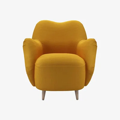 Sofa.com Ginger Armchair in Mango Brushed Linen Cotton - sofa.com