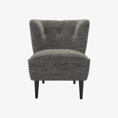 Sofa.com Betty Armchair in Liquorice Baylee Multi-Tone Viscose Linen
