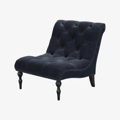 Sofa.com Claude Armchair in Mercury Cashmere Velvet - sofa.com