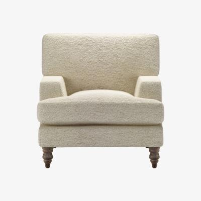 Sofa.com Perfectly Pristine Isla Small Armchair in Alpaca Textured Boucle - sofa.com