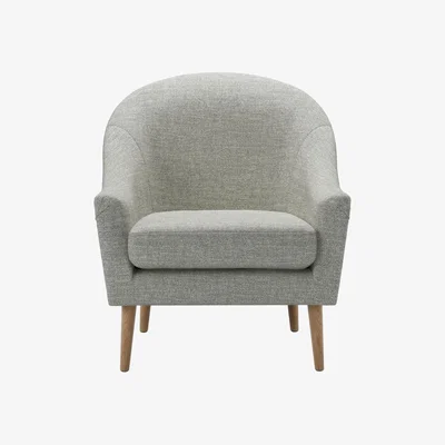 Sofa.com Parker Armchair in Grey Marl Highland Tweed - sofa.com