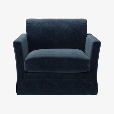 Sofa.com Otto Armchair in Portland Blue Brushstroke