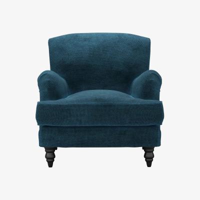 Sofa.com Snowdrop Armchair in Mineral Mist Speckled Chenille