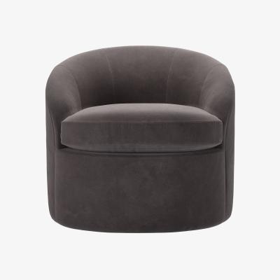 Sofa.com Quinn Armchair in Shale Aquaclean Clever Velvet