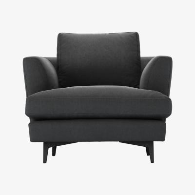 Sofa.com Lars Armchair in Arctic Seal Easy Cotton
