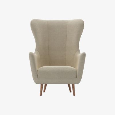 Sofa.com Louis Armchair in Pampas Hygge Smart Linen