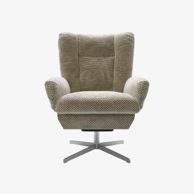 Sofa.com Ellora Swivel Armchair in Cappuccino Bubble Velvet