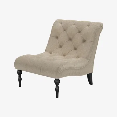 Sofa.com Claude Armchair in Cashew Baylee Viscose Linen - sofa.com
