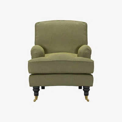 Sofa.com Bluebell Small Armchair in Lichen Heathland Weave - sofa.com