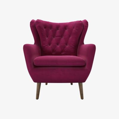 Sofa.com Ernest Swivel Armchair in Persian Rose Smart Velvet