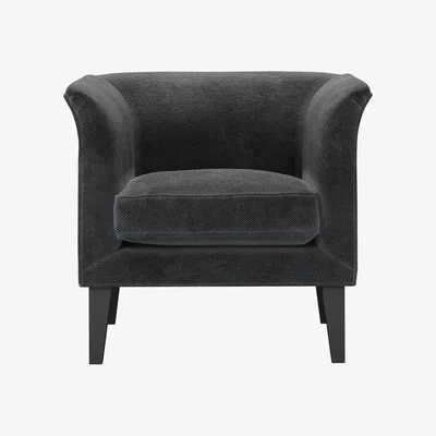 Sofa.com Fingal Armchair in Raven Speckled Chenille