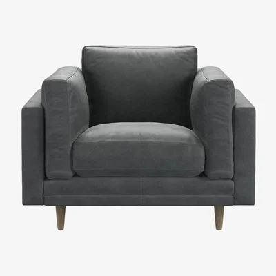 Sofa.com Marco Armchair in Niagara Powdered Leather