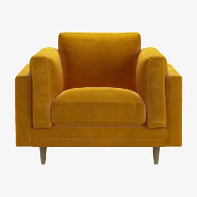 Sofa.com Marco Armchair in Amber Smart Velvet