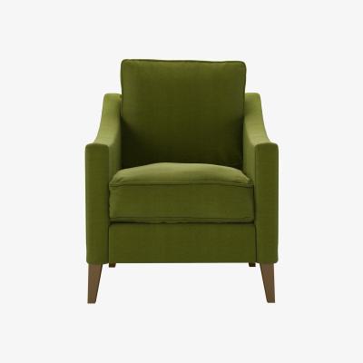 Sofa.com Iggy Armchair in Vine Leaf Organic Smart Cotton