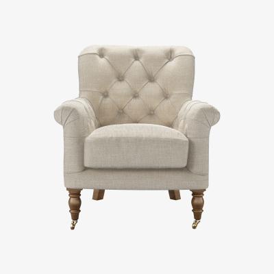 Sofa.com Poppy Armchair in Jasmine Silky Jacquard Weave