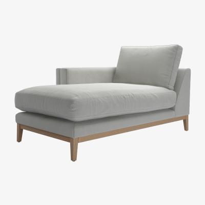 Sofa.com Costello  LHF Chaise Armchair in Wishing Well Organic Smart Cotton