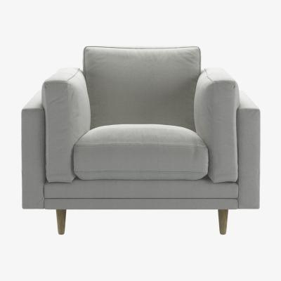 Sofa.com Marco Armchair in Wishing Well Organic Smart Cotton
