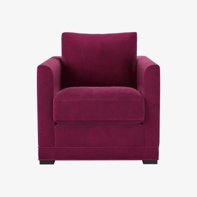Sofa.com Aissa Armchair in Persian Rose Smart Velvet