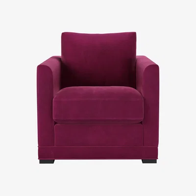 Sofa.com Aissa Armchair in Persian Rose Smart Velvet