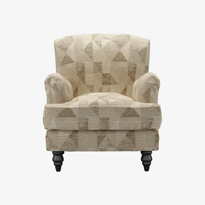 Sofa.com Snowdrop Small Armchair in Desert Pyramid Textured Weave - sofa.com
