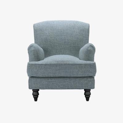 Sofa.com Snowdrop Small Armchair in Hydrangea Highland Tweed - sofa.com