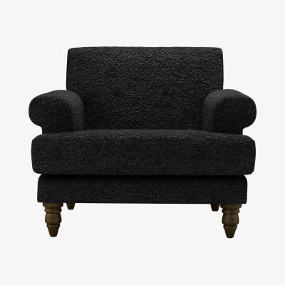 Sofa.com Perfectly Pristine Remy Armchair in Ashford Textured Boucle - sofa.com