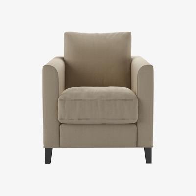 Sofa.com Izzy Armchair in Pennine Stone Organic Smart Cotton