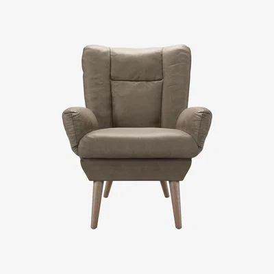 Sofa.com Ellora Armchair in Pewter Grain Leather