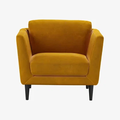 Sofa.com Holly Small Armchair in Amber Smart Velvet