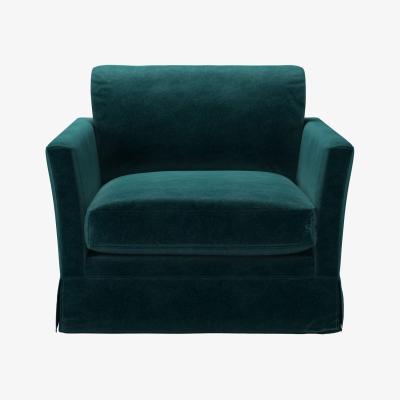 Sofa.com Otto Armchair in Jade Smart Velvet