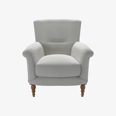 Sofa.com Alderney Armchair in Wishing Well Organic Smart Cotton