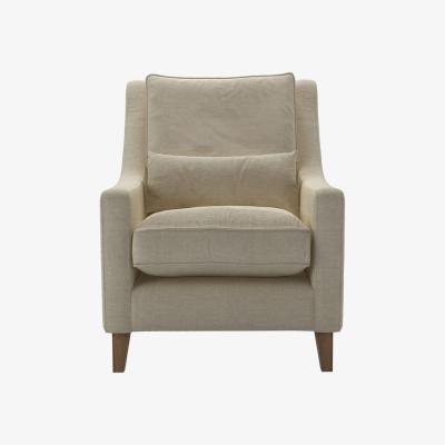 Sofa.com High Back Iggy Armchair in Pampas Hygge Smart Linen