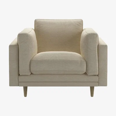 Sofa.com Marco Armchair in Pampas Hygge Smart Linen