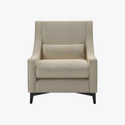 Sofa.com Shelby Armchair in Pampas Hygge Smart Linen