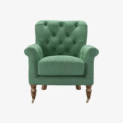 Sofa.com Poppy Armchair in Celadon Easy Cotton