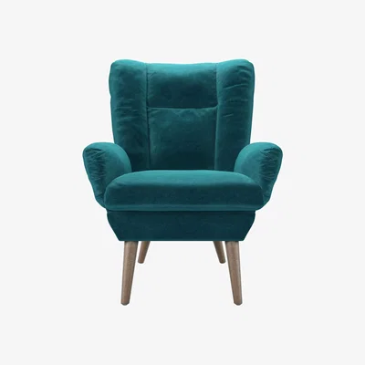 Sofa.com Ellora Armchair in Neptune Smart Velvet