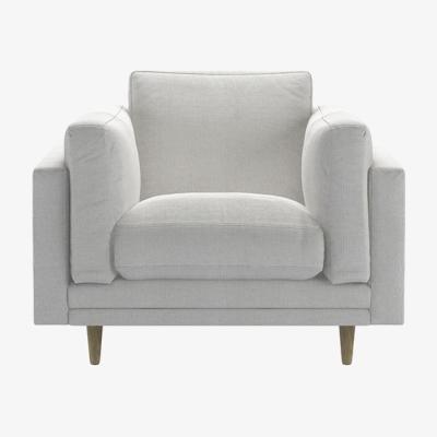 Sofa.com Marco Armchair in Sea Spray Aquaclean Clever Chenille