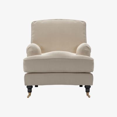 Sofa.com Bluebell Armchair in Elderflower Organic Smart Cotton