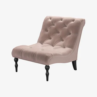 Sofa.com Claude Armchair in Orchid Cotton Matt Velvet - sofa.com