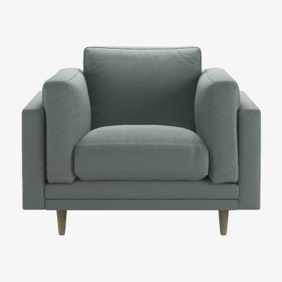 Sofa.com Marco Armchair in Hidden Cove Brushed Linen Cotton
