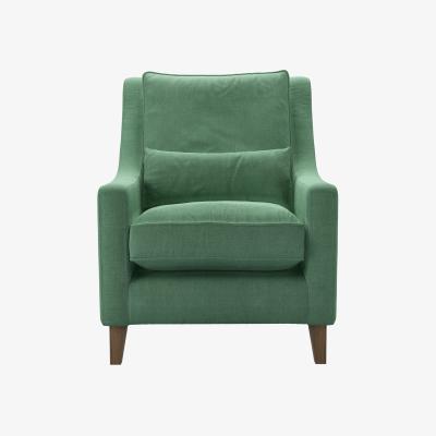 Sofa.com High Back Iggy Armchair in Celadon Easy Cotton