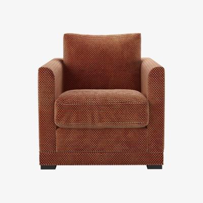 Sofa.com Aissa Armchair in Pomegranate Bubble Velvet