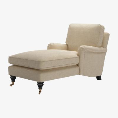 Sofa.com Bluebell Chaise Armchair in Shearling Hygge Chunky Weave