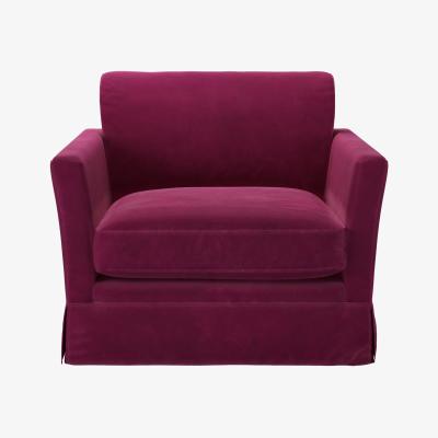 Sofa.com Otto Armchair in Persian Rose Smart Velvet