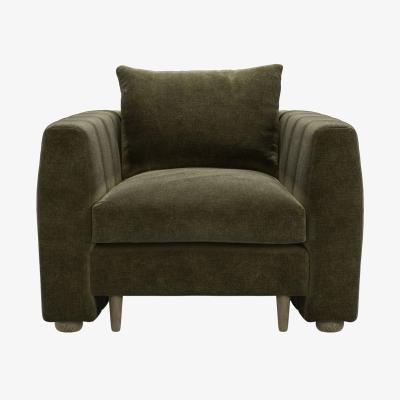 Sofa.com Tiffany Slim Armchair in Juniper Aquaclean Clever Chenille